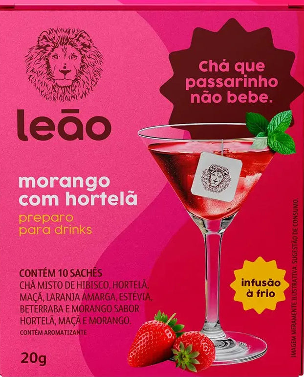 Leao Cha de Morango 2g (unit)