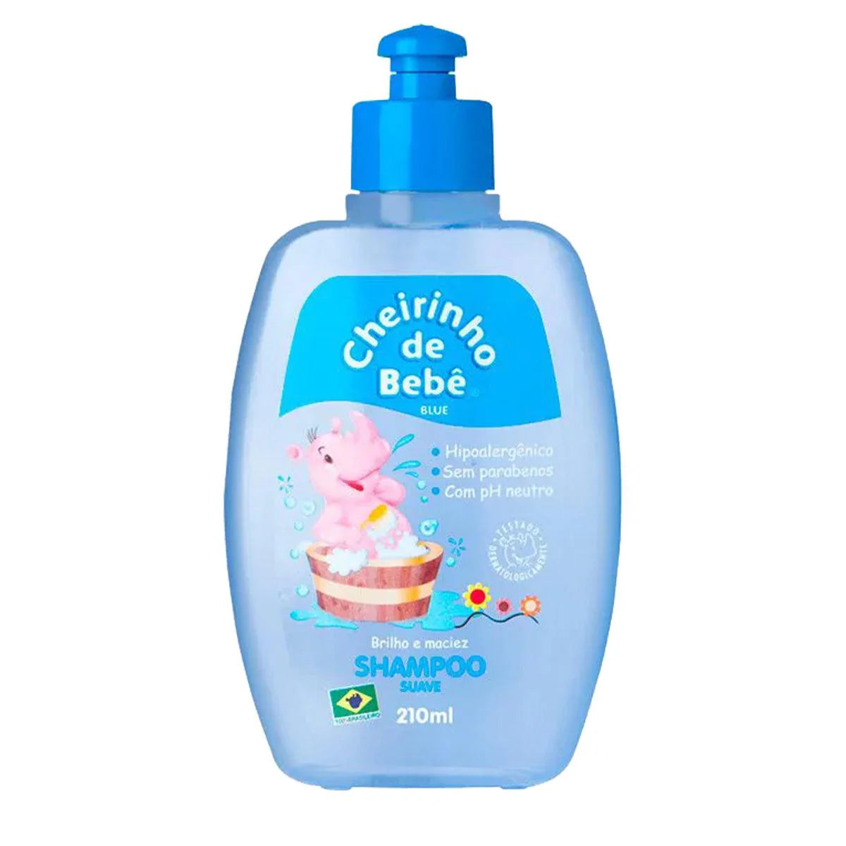 Cheirinho de Bebe Shampoo Azul 210ml