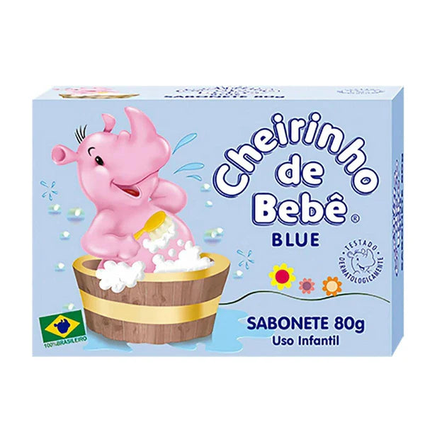 Cheirinho de Bebe Sabonete Azul 80g