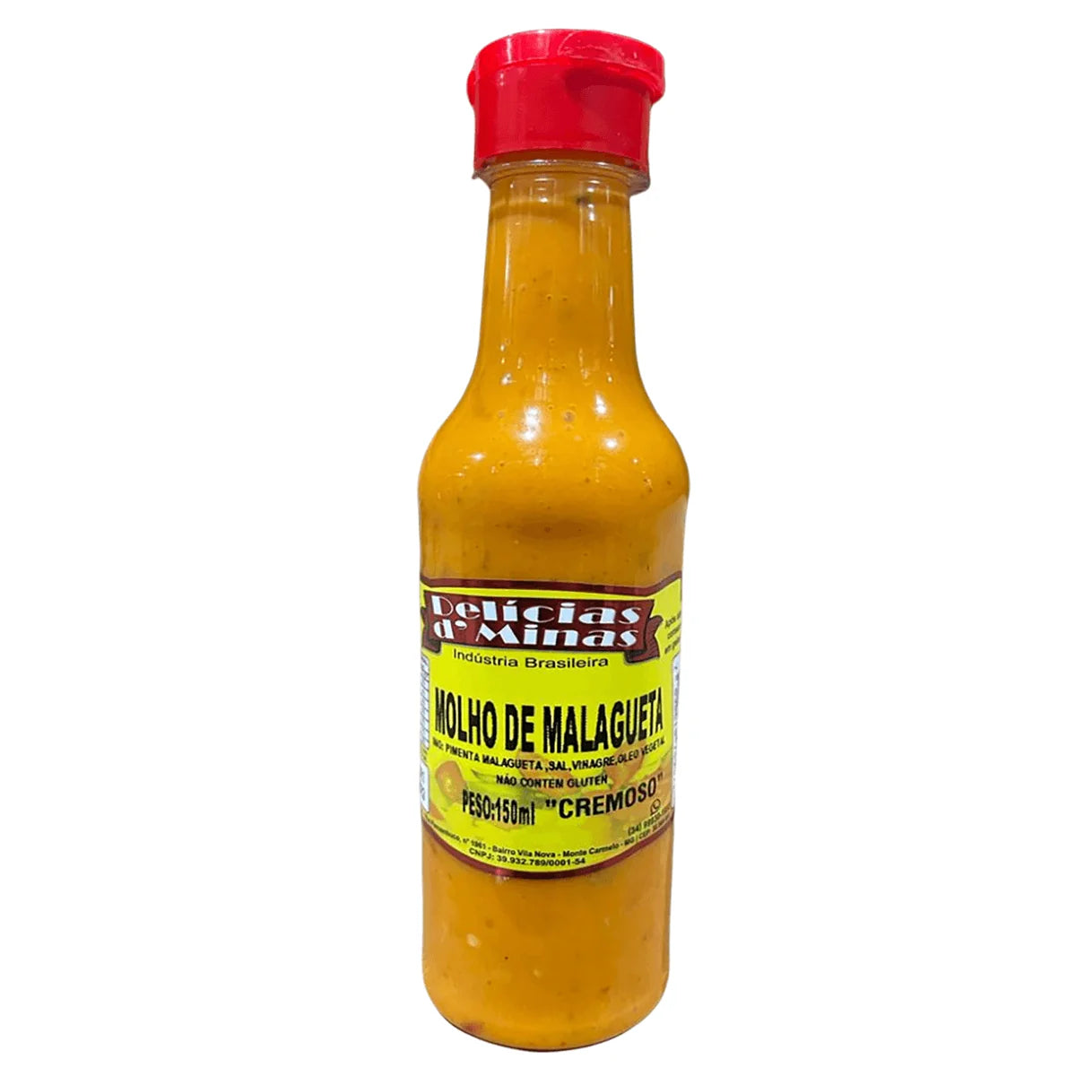 D. De Minas Molho Pimenta Malagueta 150ml