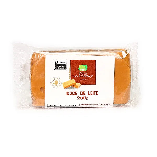 Sao Lourenço Doce de Leite Barra 200g