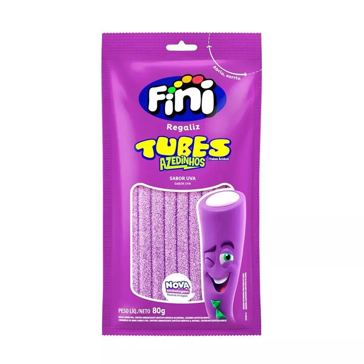 Fini Tubes UVA Azedinho 80g