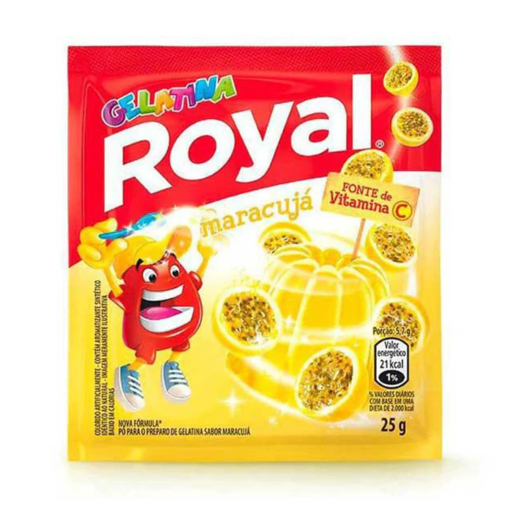Royal Gelatina Maracuja 25g