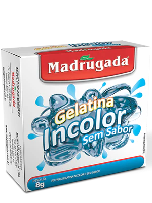 Madrugada Gelatina Incolor 8g
