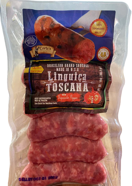 Cortes Linguica Toscana com Pimenta Biquinho 396g