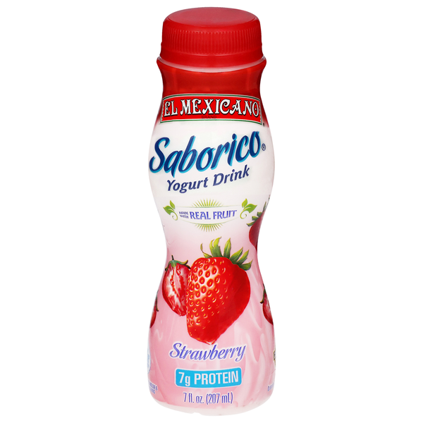 El Mexicano Iogurte Morango 207ml
