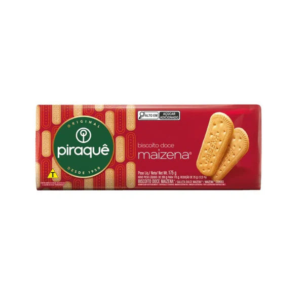 Piraque Biscoito Maizena 175g