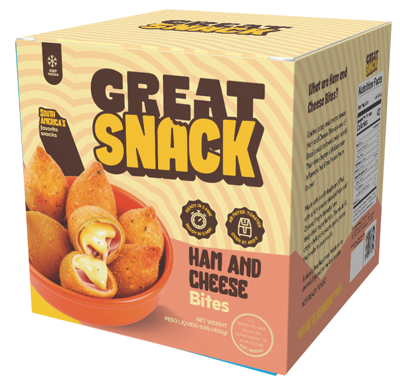 Great Snack Queijo e Presunto 400g