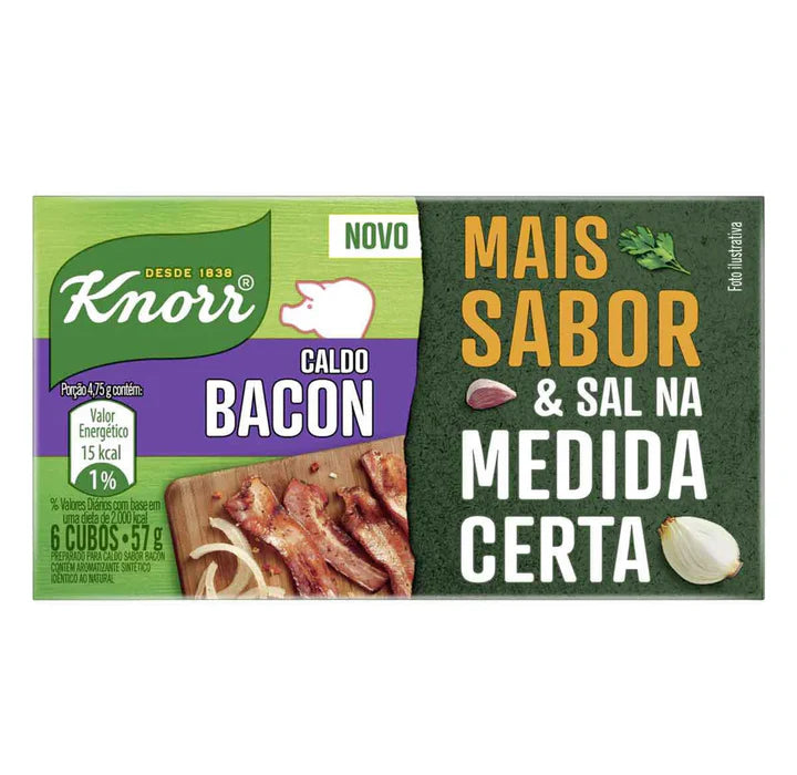 Knorr Caldo Cubinho de Bacon 57g