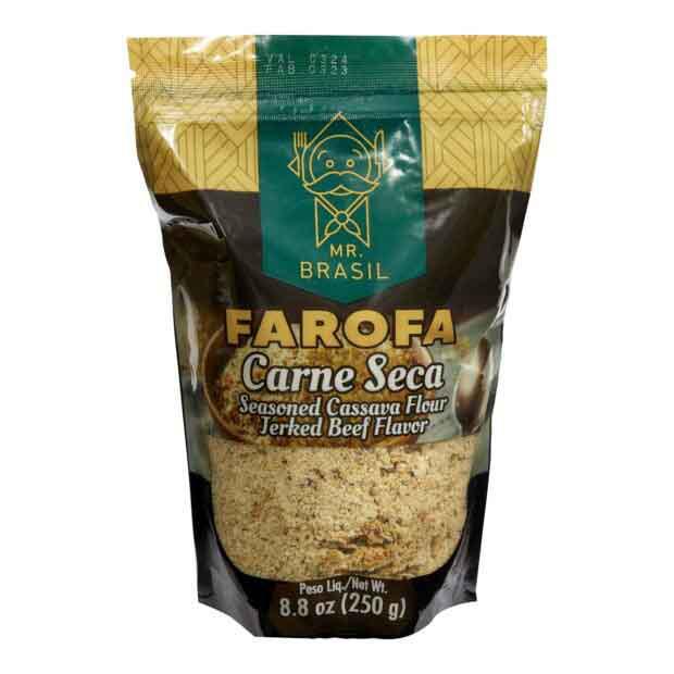 Mr Brasil Farofa Gourmet de Carne Seca 250g