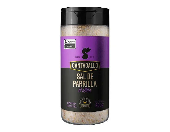 Cantagallo Sal de Parrilha com Alho 250g