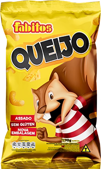 Fabitos Salgadinho de Queijo 90g