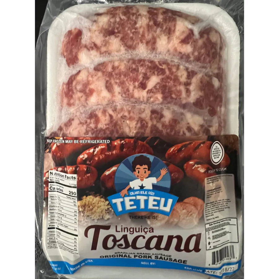 Teteu Linguica Toscana 1lb